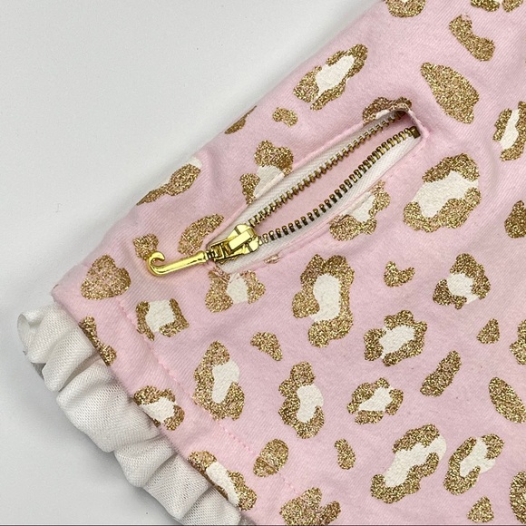 JUICY COUTURE Baby Pink Leopard Ruffle Dress 12 M - Picture 10 of 16